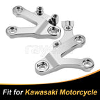 Front Foot Peg Mount Bracket for Kawasaki Ninja ZX6R ZX9R (1995–2006) 35011-1874 35011-1875