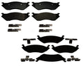 Set of 4 Semi-metallic Brake Pads for Dodge Durango Ram 1500
