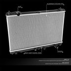 Cooling Radiator for Lexus RC300 RC350 2015–2017 (OE Style, Aluminum Core)