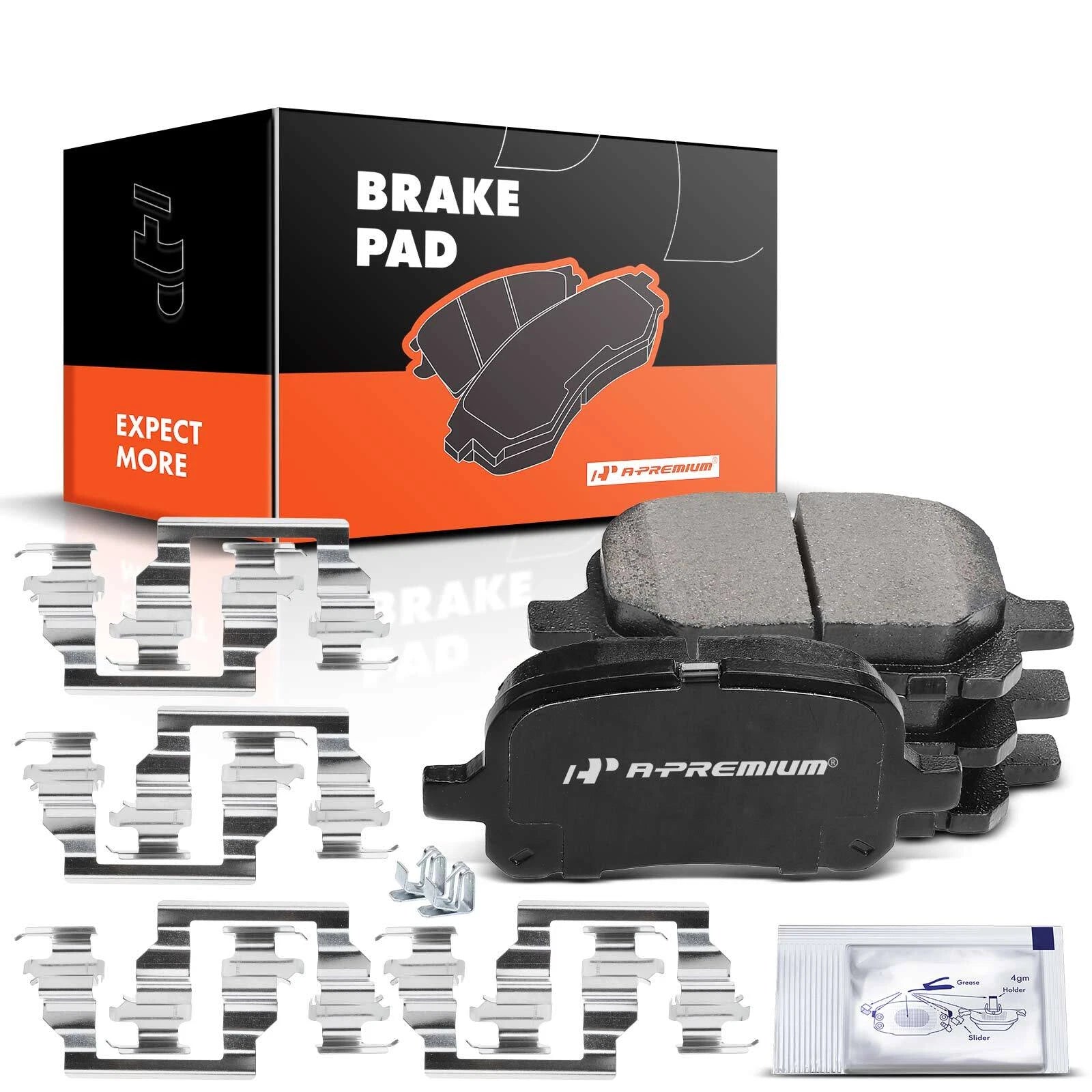 Ceramic Front Brake Pads for Toyota Camry and Lexus RX300 (1997-2001)