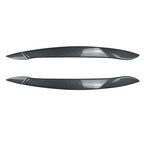 Carbon Style Add-On Headlight Eye Lid Eyebrow Trim Cover for BMW X5 (2008–2013)