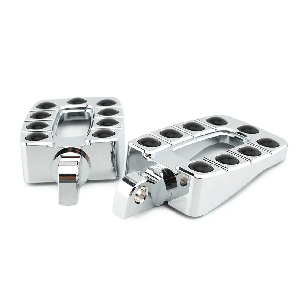 Non-slip Foot Pegs for Harley Dyna Fatboy Sportster XL883 XL1200 (2004-2023)