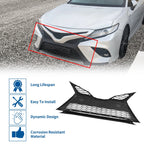 Front Lower Hood Bumper Grille for Toyota Camry SE (2018–2020) Black