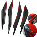 Set of 4 Car Bumper Canard Splitter Diffuser Lips for EXV