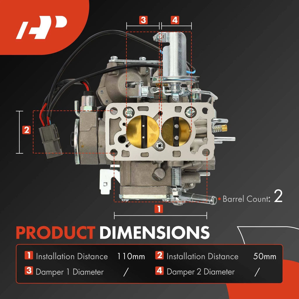 2 Barrel Carburetor for Nissan Patrol GQ Y60 (1988–1997)
