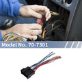 Set of 2 Car Stereo CD Player Wiring Harness 70-7301 for Hyundai Accent (2000–2005)