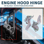 Set of 2 Hood Hinges for Nissan Altima (2013–2018) No. 654003TA0A