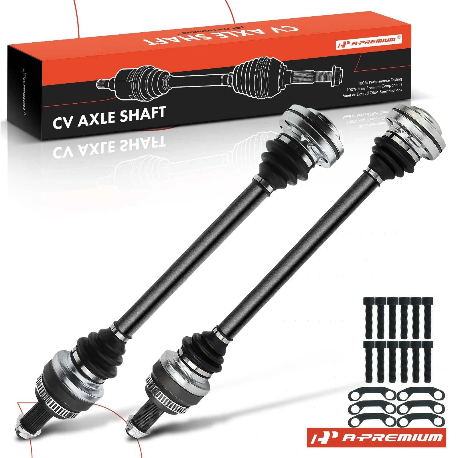 Pair Rear CV Axle Assembly for BMW X3 (2004–2010)