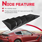 Side Window Louver Cover Sun Shade for Chevrolet Corvette C7 (2014–2019)