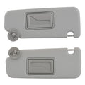 Front Left Right Sun Visor Set for Chevrolet Sonic (2012–2016) Gray 95327509