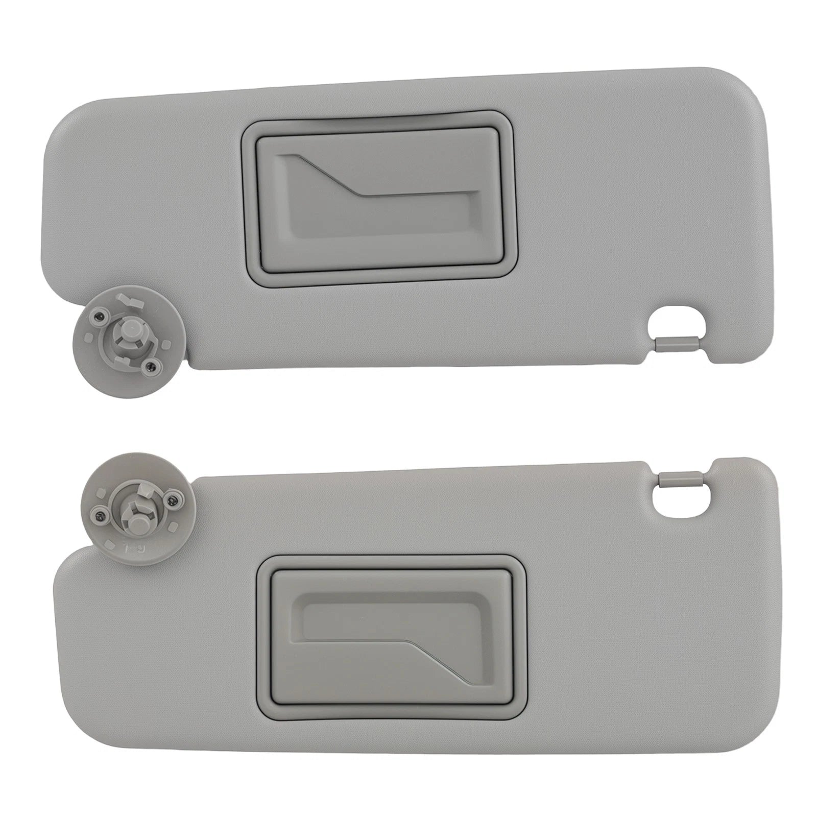 Front Left Right Sun Visor Set for Chevrolet Sonic (2012–2016) Gray 95327509