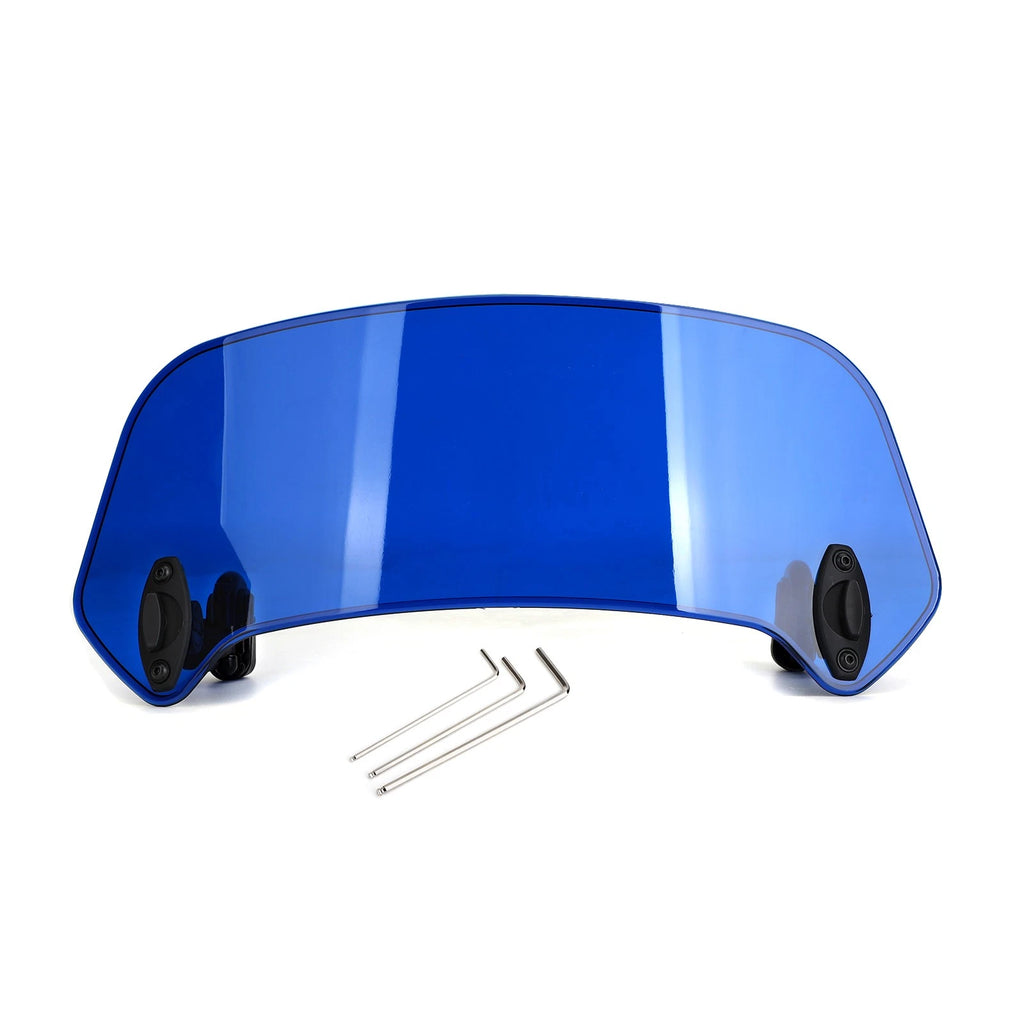 Universal Adjustable Clip On Windshield Extension Deflector for AV
