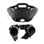 Matt Black Inner Outer Fairing & Speaker Covers for Harley Road Glide (2015–2023)