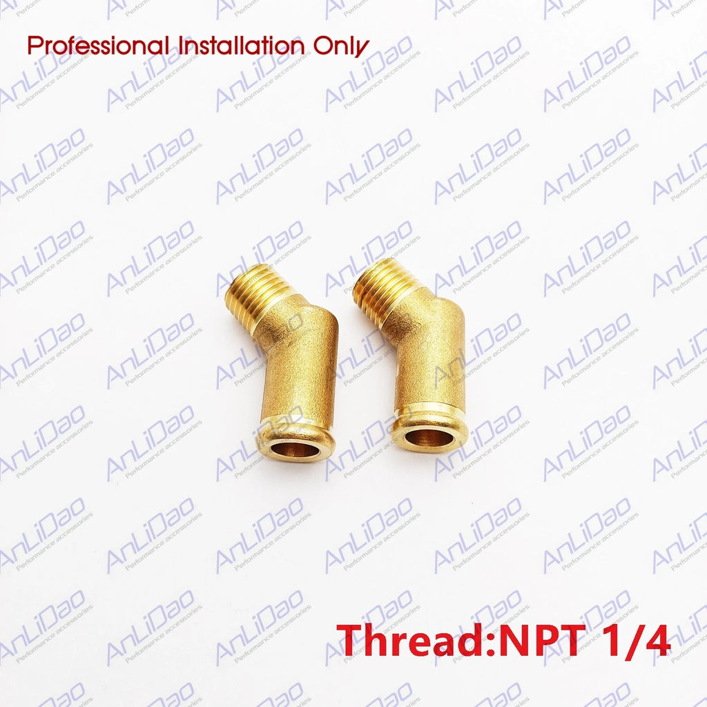 2Pcs Sea Water Pump Elbow Hose Tail Connector for Yanmar 2GM20 (New) 128270-49300