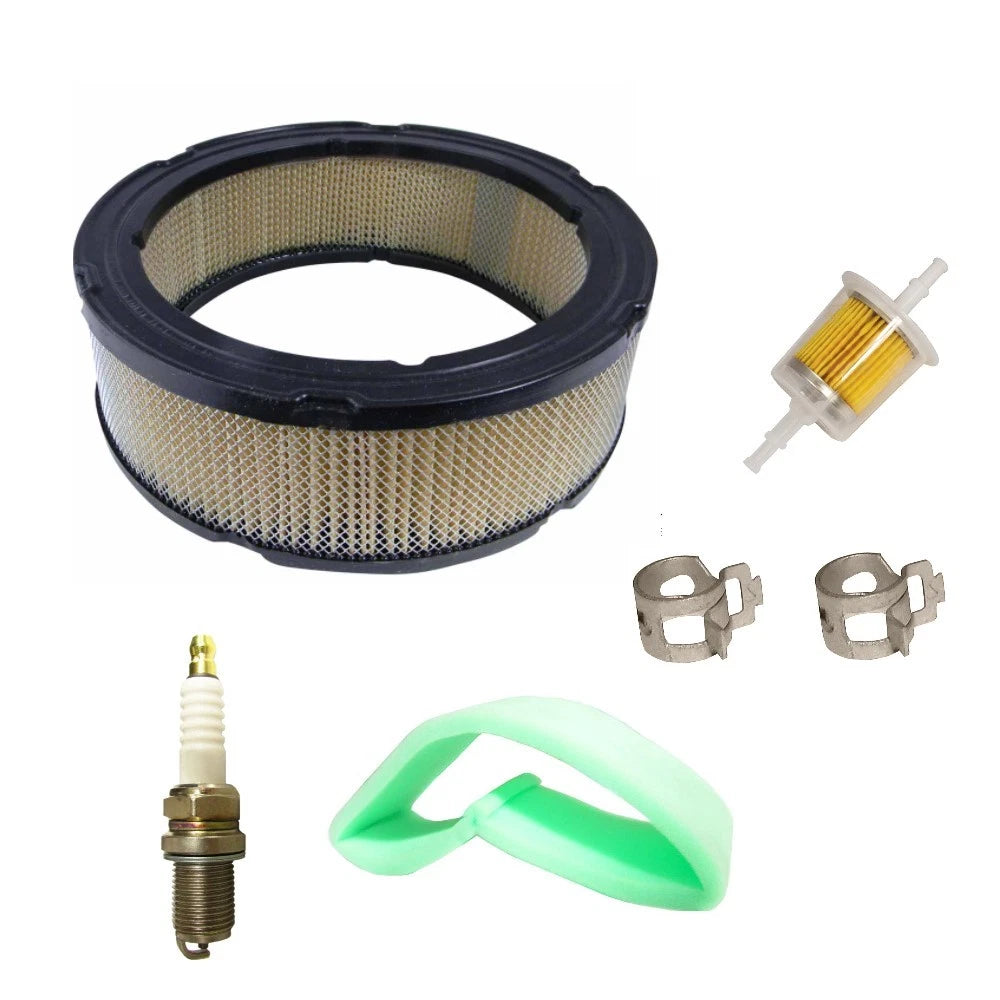Engine Maintenance Kit for - Air Filter, Fuel Filter, Spark Plug, Hose Clamps