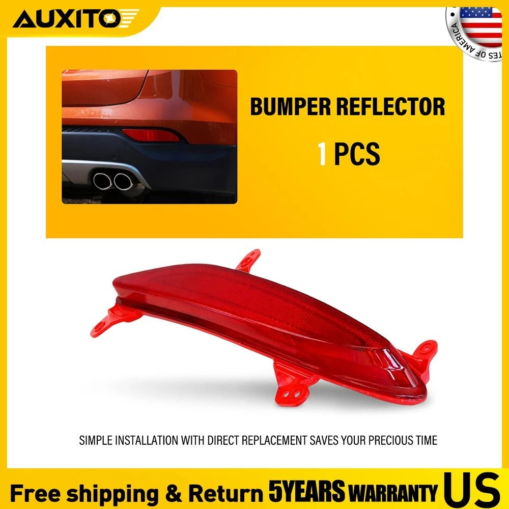 Passenger Side Rear Bumper Reflector for Hyundai Santa Fe Sport (2013–2016)