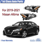 Set of 2 Headlight Headlamp for Nissan Altima (2019–2020)