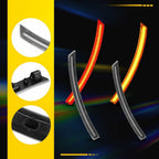 Set of 4 Full LED Turn Signal Side Marker Lights for Chevy Corvette C7 (2014–2019)