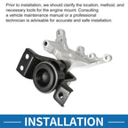 Engine Motor Mount Set for Nissan Juke 1.6L (2011–2017) & Sentra