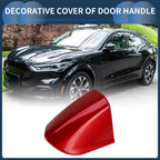 Door Handle Cover Front Left for Ford Mustang (2015–2020) ABS Red
