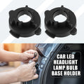 H7 LED Low Beam Headlight Bulb Base Holder for Hyundai Azera (1 Pair)