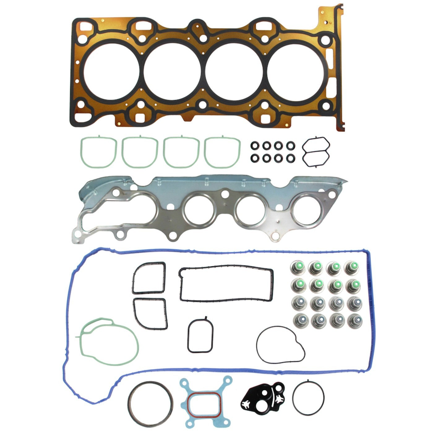 Set of 2 Cylinder Head Gaskets for Ford Focus, Mazda 5, 3 (2004–2005)