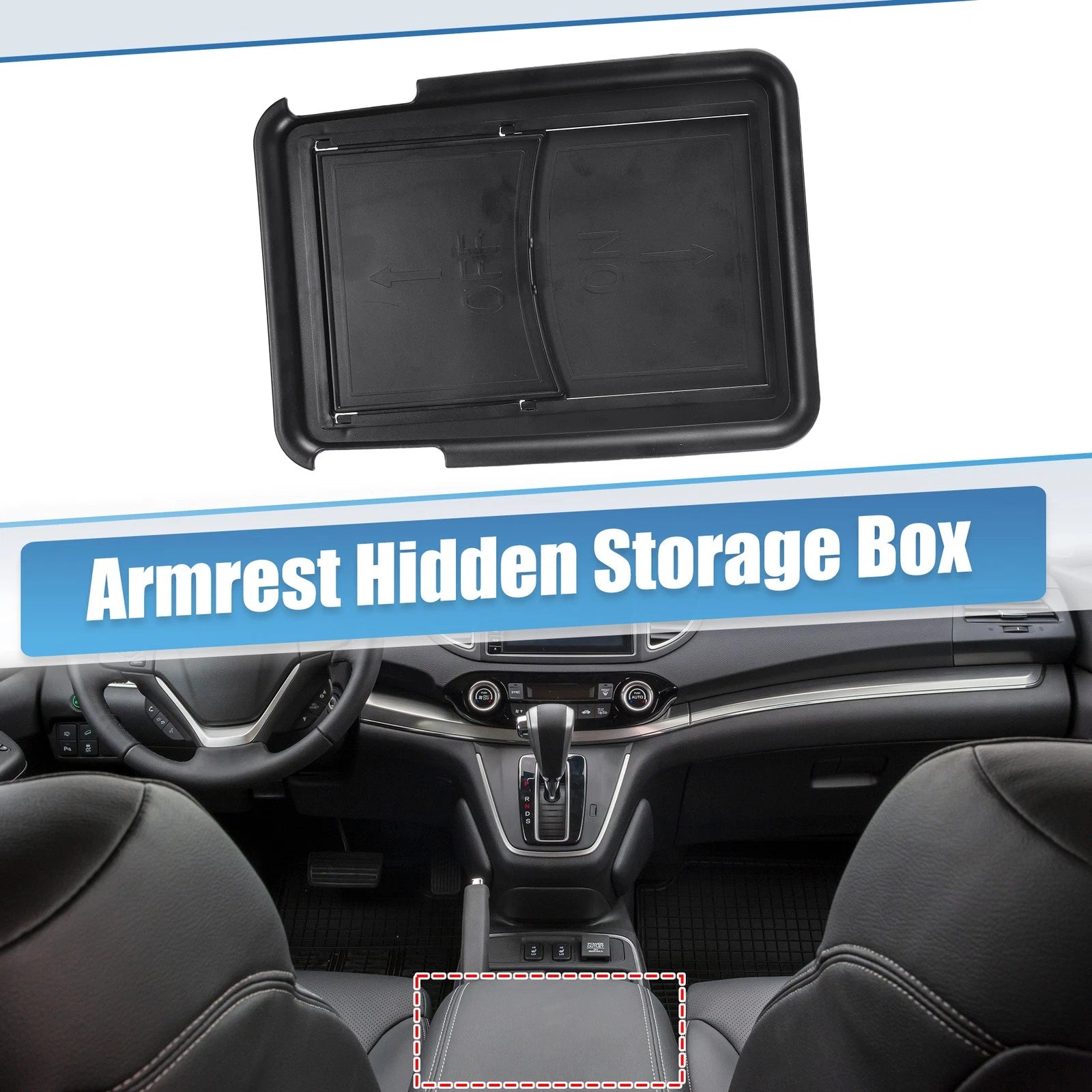 Armrest Hidden Storage Box for Honda CR-V (2017–2023)
