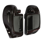 Lower Vented Fairings for Harley CVO Street Glide (2014–2024) Black