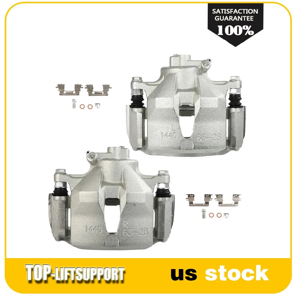 Set of 2 Brake Calipers with Bracket for Toyota Camry (2002–2006)