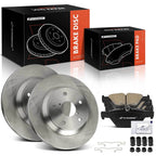 Rear Disc Brake Rotors & Ceramic Pads for Subaru Forester (2019–2021)