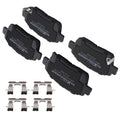 Front Ceramic Brake Pads Kit for Toyota MR2 Spyder (2000–2005), Echo (2001–2005)