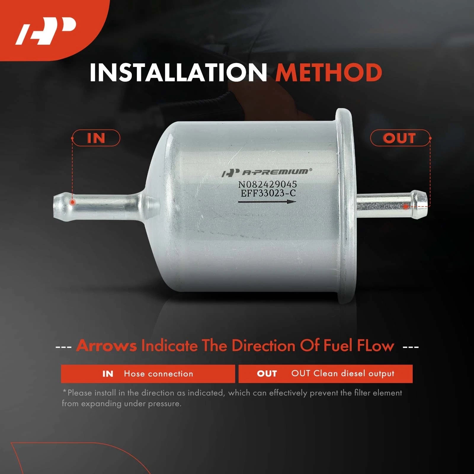 Fuel Filter for Nissan Sentra Frontier Pathfinder Maxima Xterra (1995–2023)
