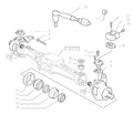 Track Rod & Ball Joint for New Holland T4000 T4 T5 Series