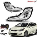 Fog Lights for Hyundai Accent Sedan/Hatchback (2012–2017)