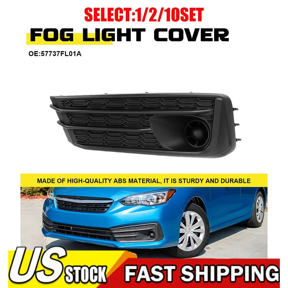 Left Side Front Bumper Fog Light Bezel for Subaru Impreza (2020â2023)