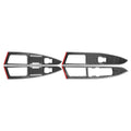Carbon Fiber Window Lift Panel Switch Cover for Ford Fusion Mondeo (13-17)