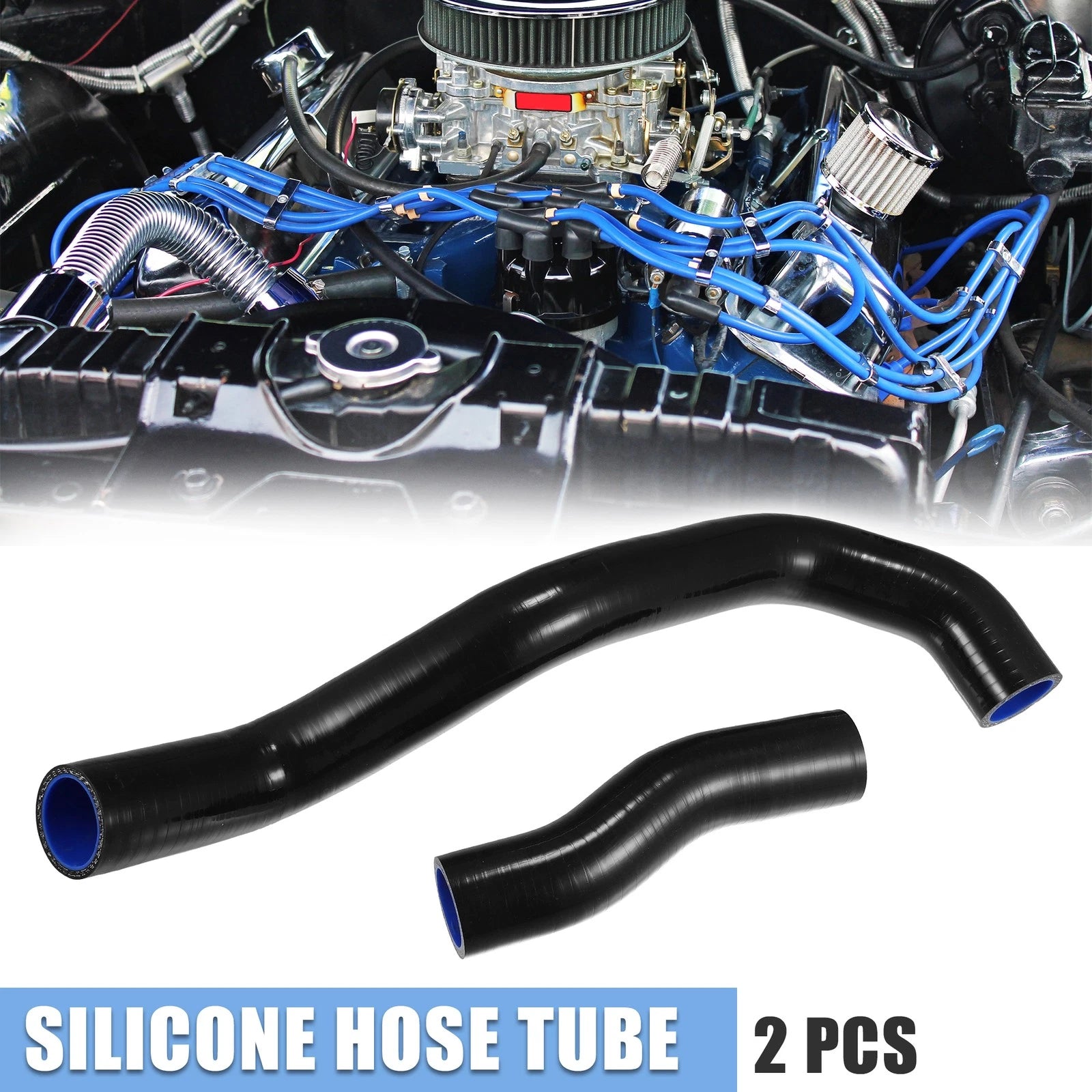 2X 1 1/4" ID Silicone Radiator Coolant Hose for Toyota Lexus 