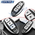 Full Cover Remote Control Skin Case Shell for Nissan (TPU Leather)