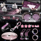 Sparkly Pink Rhinestone Diamond Interior Set for Women (28 PC) (2010–2015)
