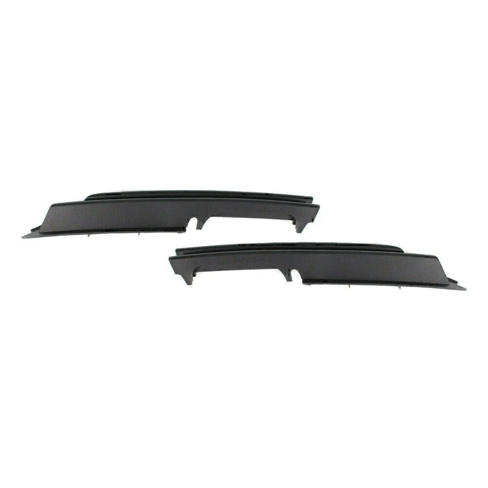 Bumper Grille Set of 2 for BMW 325i 323i 2001-2006 (1999-2006) Black