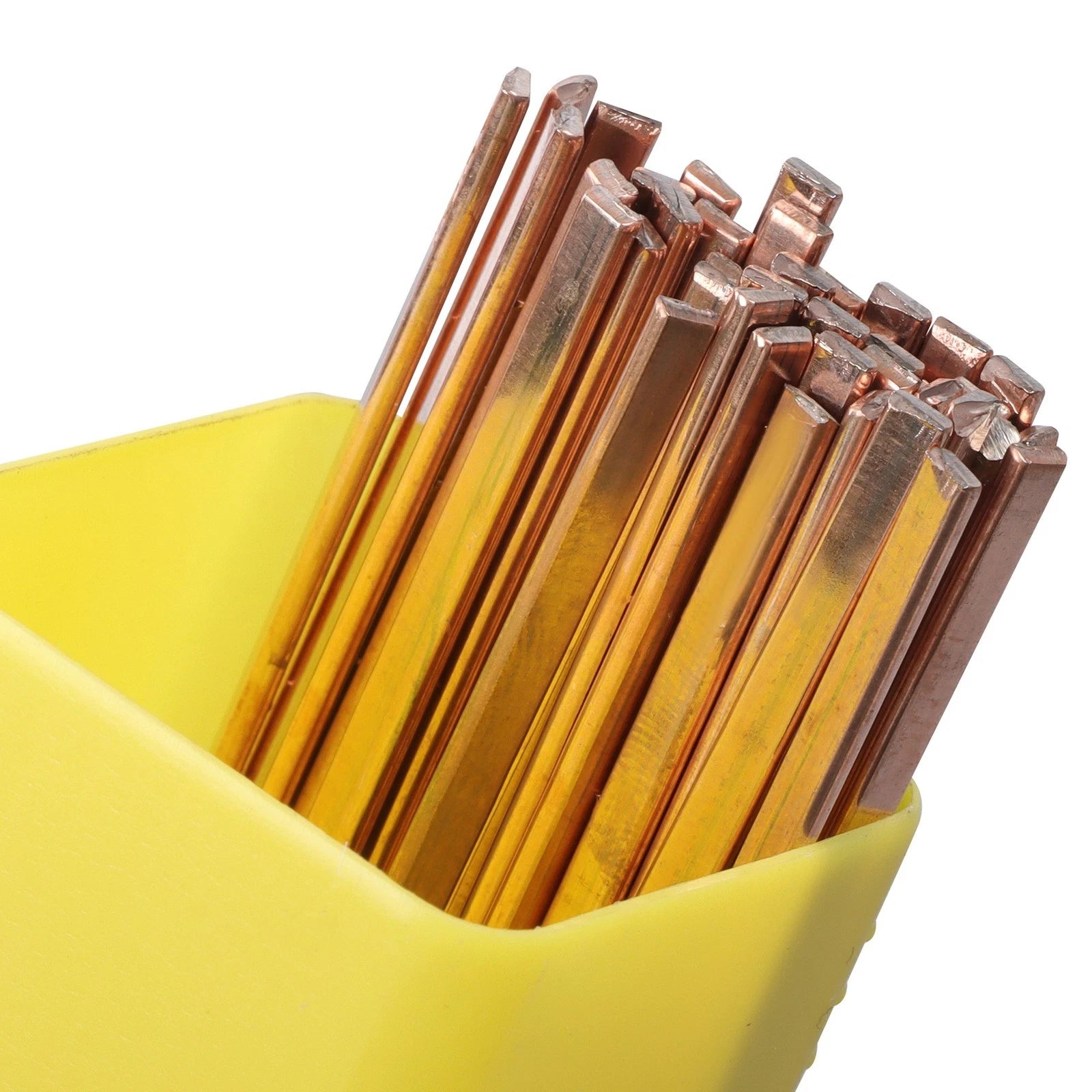 Set of 40 Phosphor Copper Brazing Rods AWS BCup-1 0.050" × 1/8" × 10"