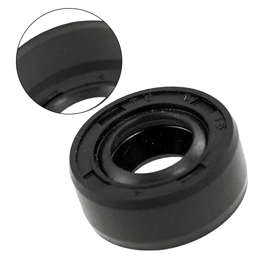 Black TC Double Lip Oil Seal 14x25x8mm Rubber Seal for Industrial Repairs