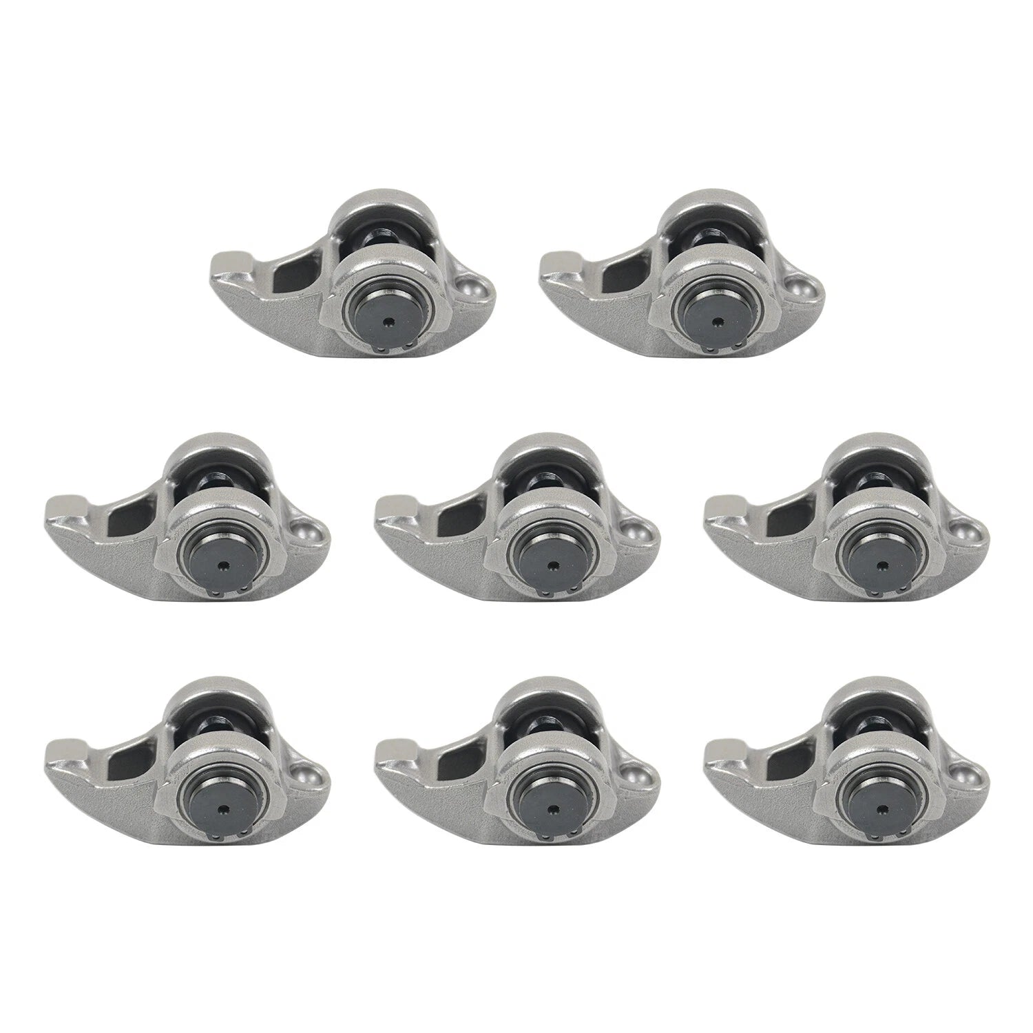Set of 8 Rocker Arms with Trunion Kit for Pontiac G8, Chevrolet Silverado 1500, 2500 HD