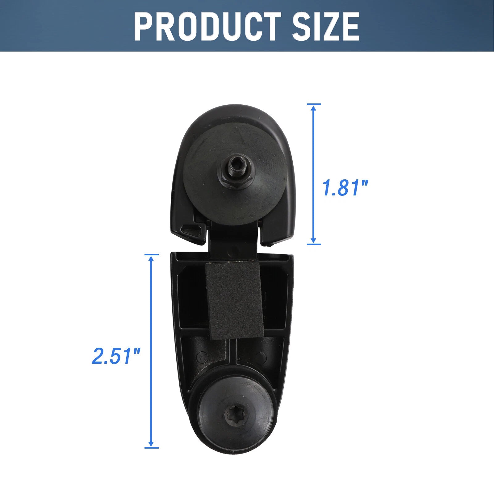 Set of 2 Tailgate Glass Hinges for Ford Explorer Mercury Mountaineer (1998–2002)