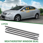 Set of 4 Weatherstrip Window Seals No. 7572033040/7574033040 for Toyota Camry (1997–2001)