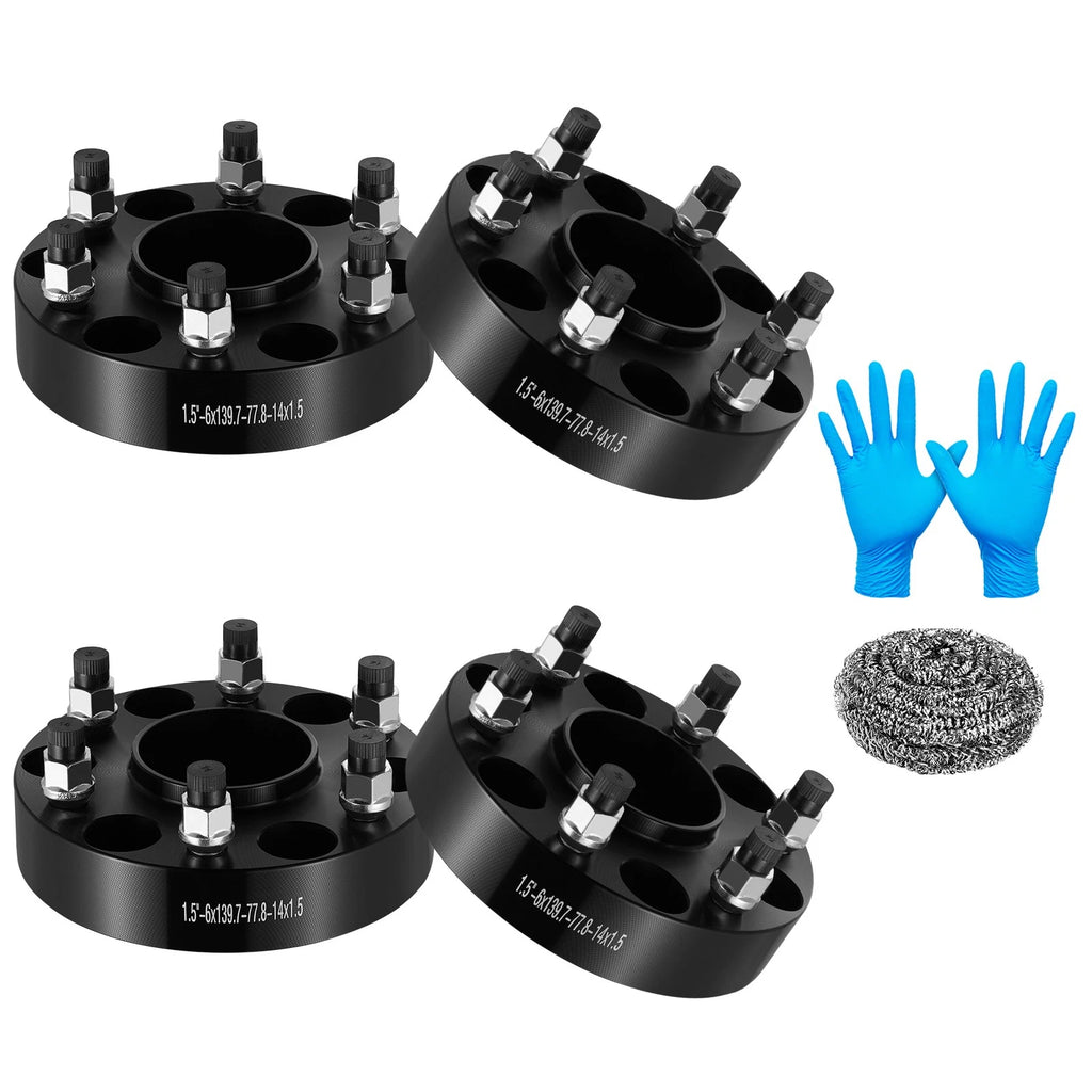 6x5.5 Wheel Spacers for 2019–2022 Dodge Ram 1500 (1.5" Hub Centric)