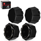 4X Matte Black Hub Cover for Polaris Sportsman 570 (2015–2025)