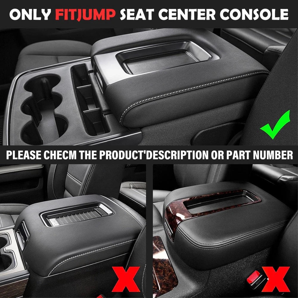 Middle Seat Console Armrest Lid for Silverado Sierra (2015–2019) 22881398