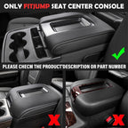 Middle Seat Console Armrest Lid for Silverado Sierra (2015–2019) 22881398