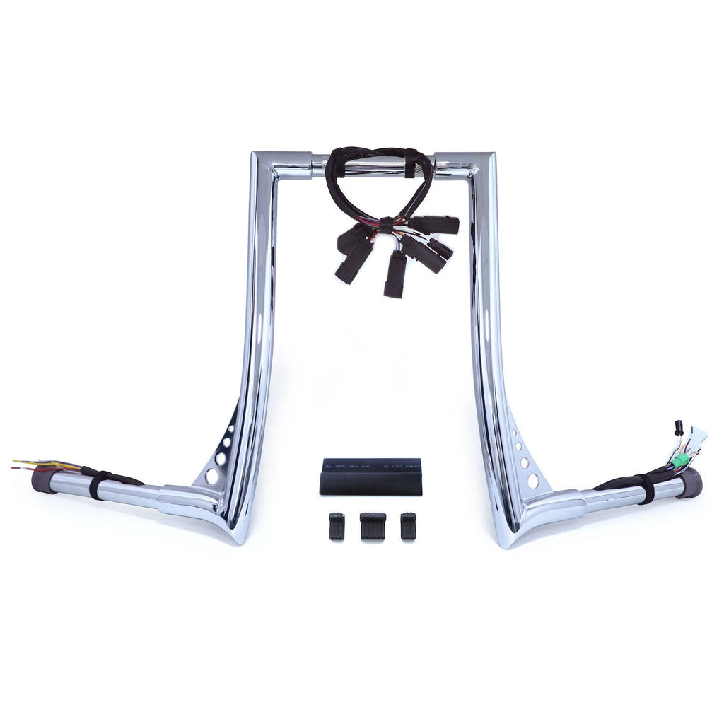 Handlebar with Heated Grip Wire for Harley Road King FLHRC (2008–2013)